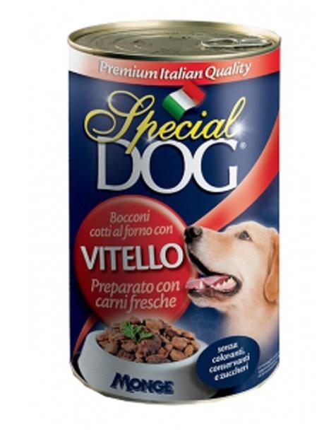 Влажный корм для собак Special Dog Can Chunks with veal 1275gr