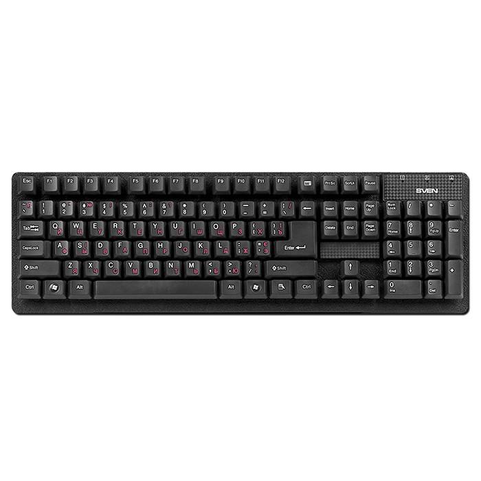 Клавиатурa SVEN Standard 301 Black