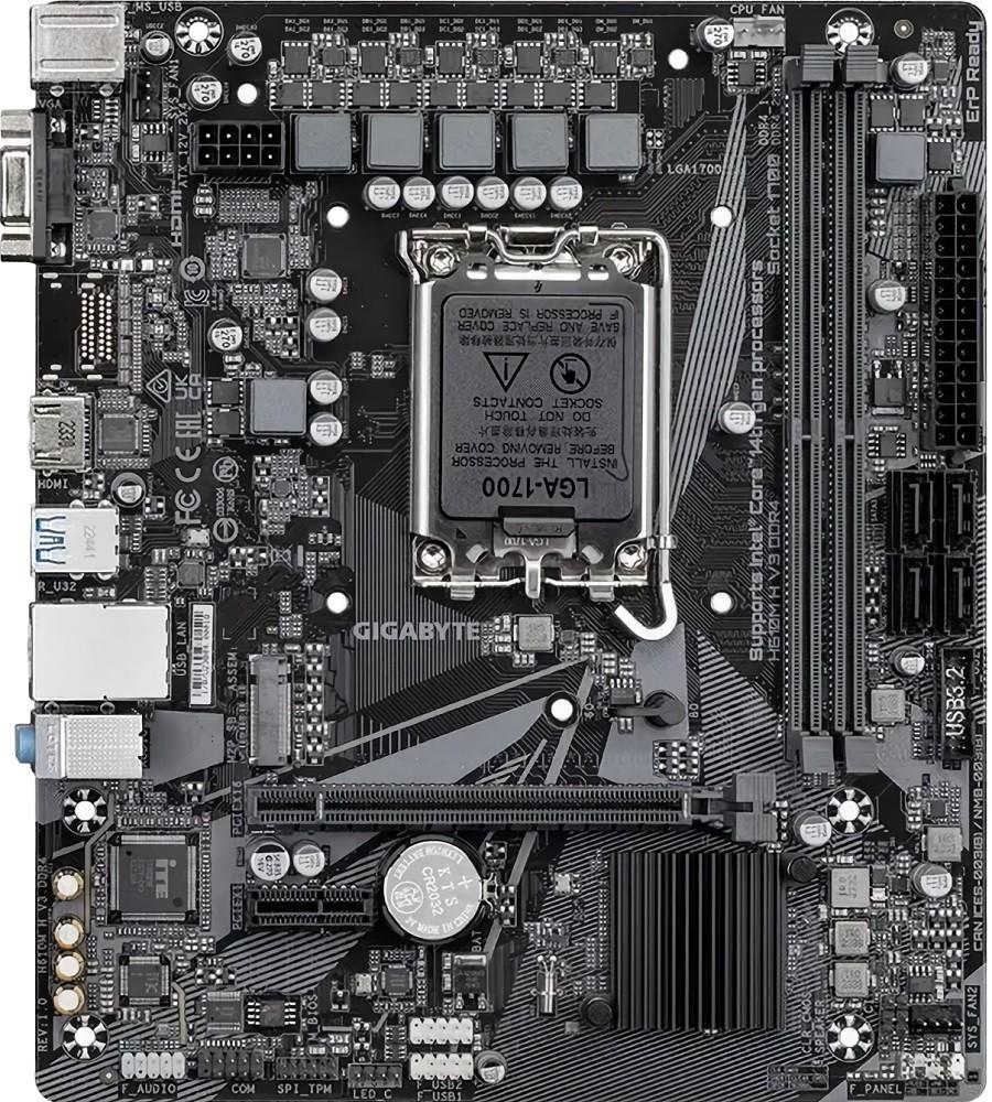 Материнская плата Gigabyte H610M H V3 DDR4