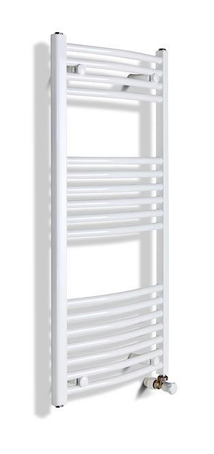 Полотенцесушитель Radiva Haiti Curved White 400x800