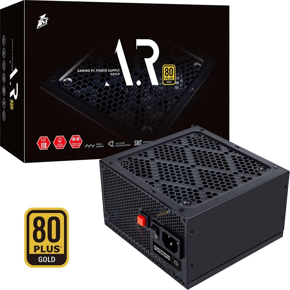 Блок питания 1STPLAYER ARMOUR 750W Black 7.5 (PS-750AR)