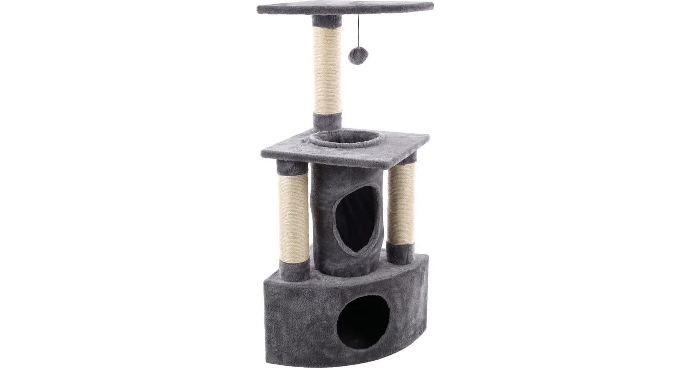 Когтеточка для кошек Flamingo ROCHEFORT Grey