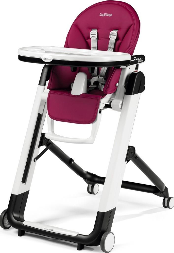 Стул трансформер для кормления Peg Perego Siesta Follow Me Berry