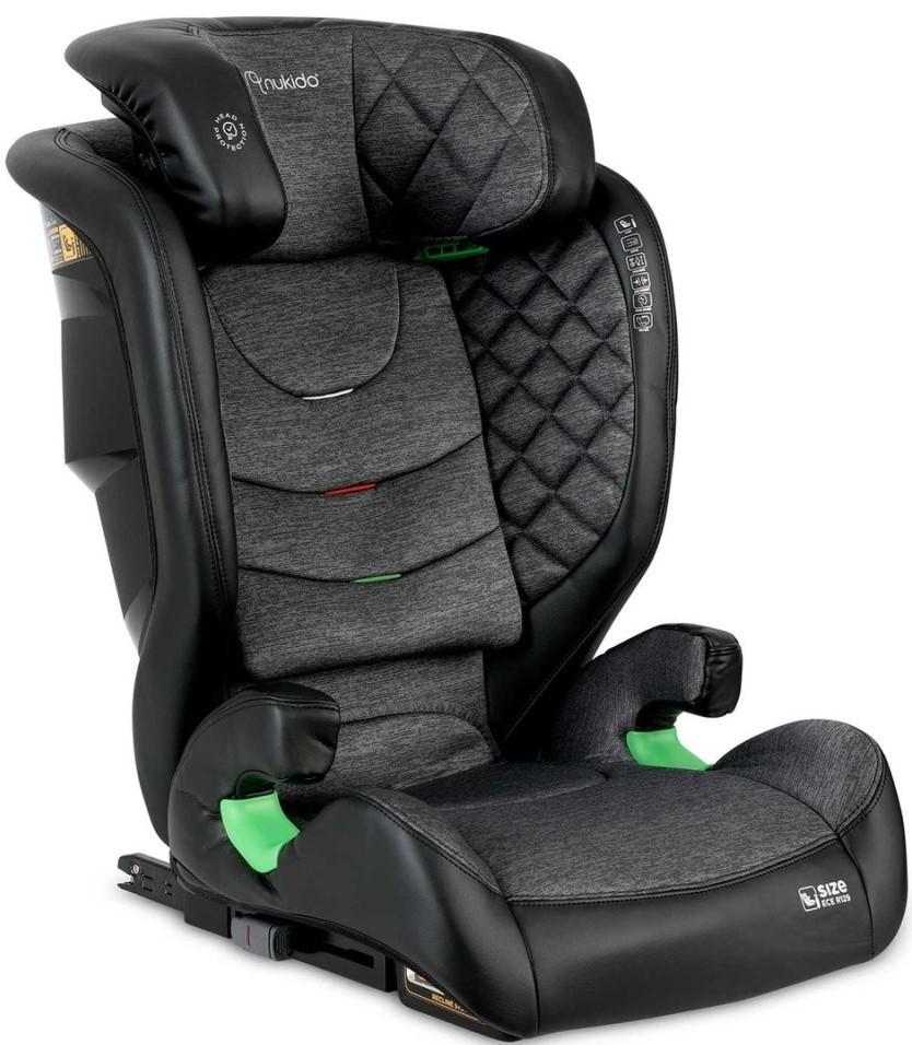 Детское автокресло Nukido Louis Black/Grey