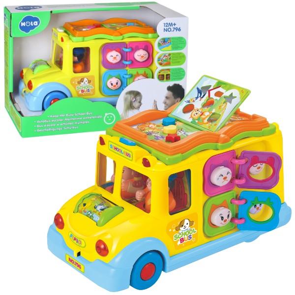 Головоломка Hola Toys Школьный автобус