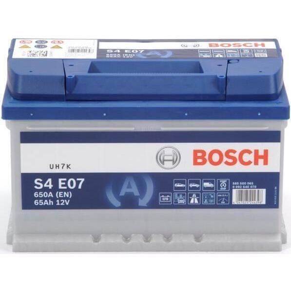 Аккумулятор Bosch 65AH 650A(EN)  S4 007 EFB