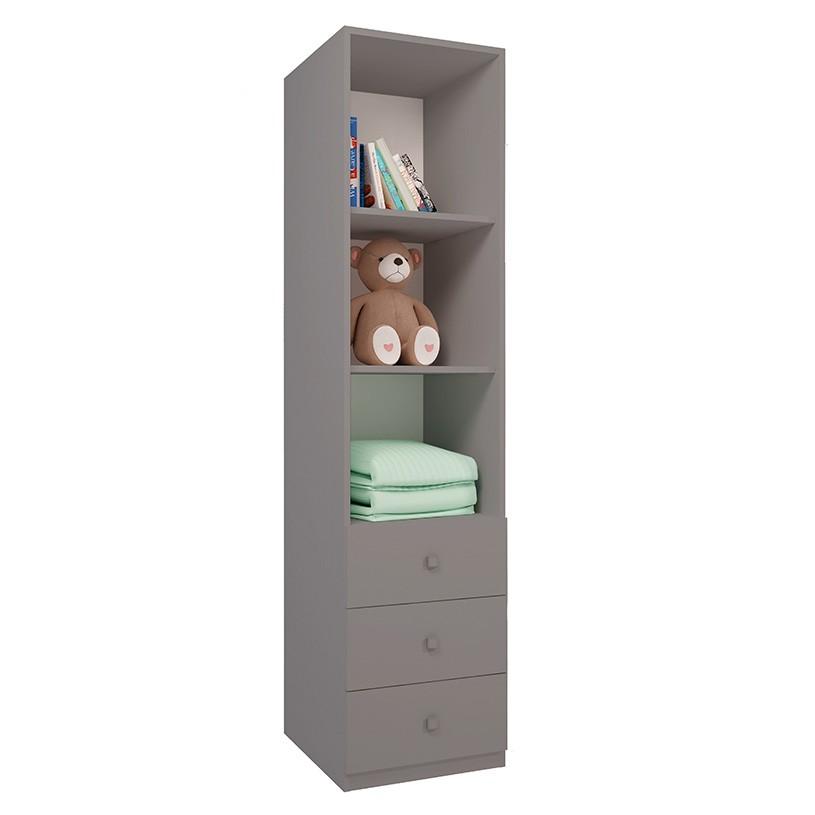 Детский шкаф Polini Kids Simple Gray
