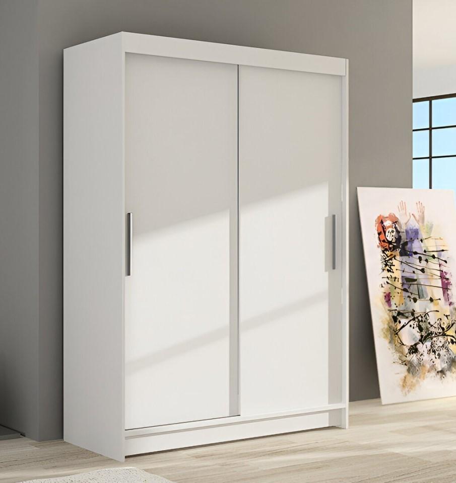 Dulap-cupe Space Meble Miami I 120x200x58 Alb Mat