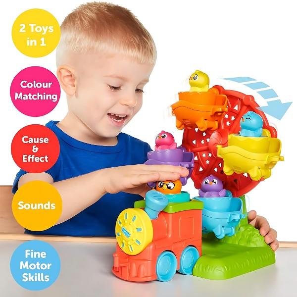 Сортер TOMY Яичный поезд-сюрприз