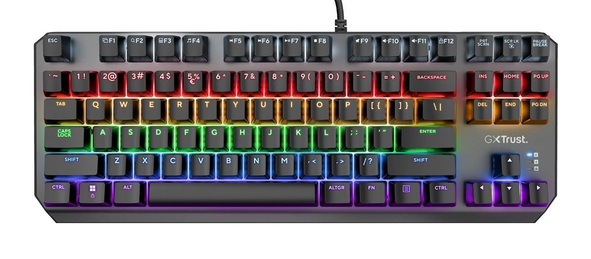 Игровая клавиатура Trust GXT 834 CALLAZ TKL