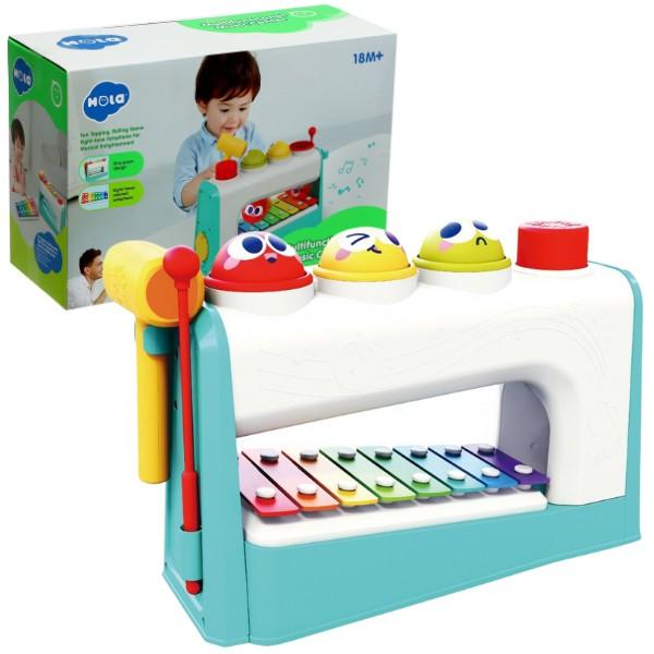 Музыкальная игрушка Hola Toys Ксилофон с шариками(HA792700)