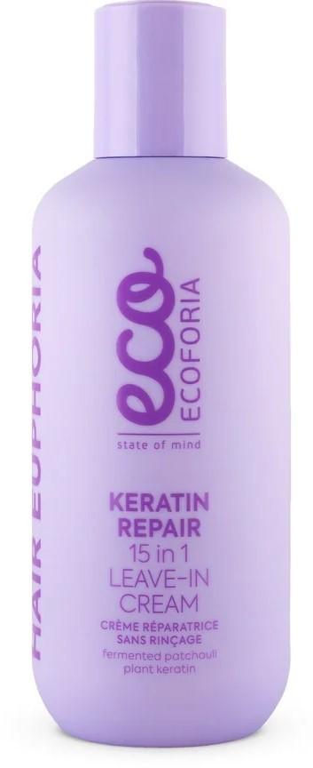 Крем для волос Ecoforia Keratin Repair 15 in 1