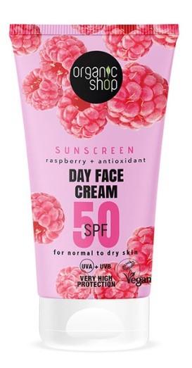 Солнцезащитный крем для тела Organic Shop Day Face Cream SPF50