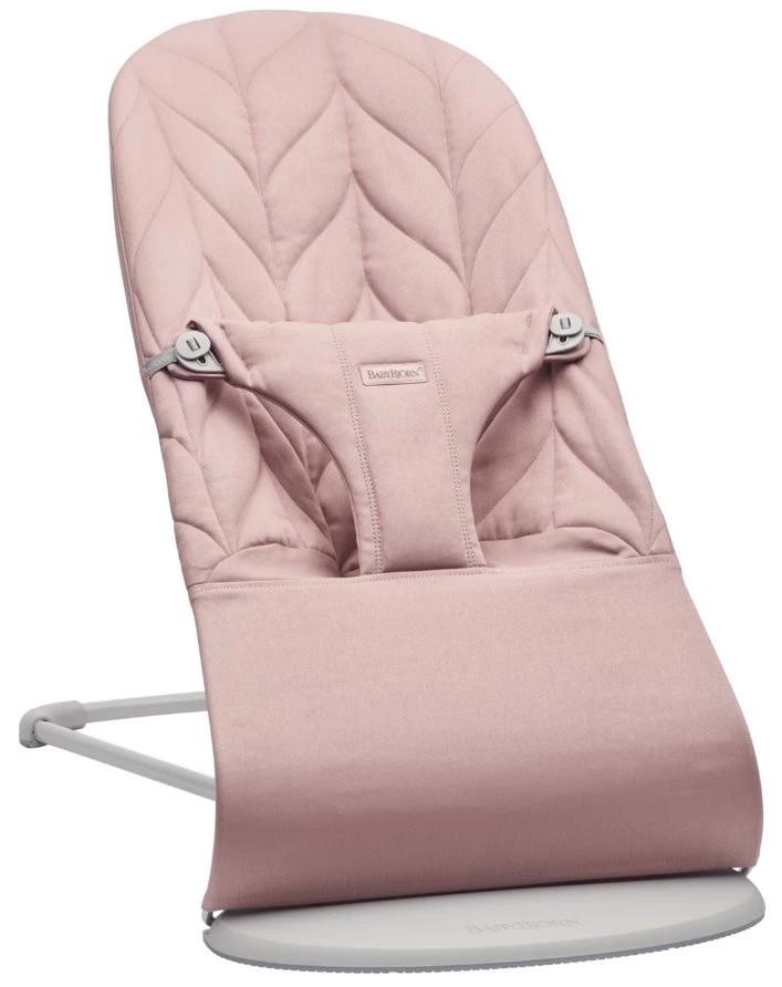 Шезлонг детский BabyBjorn Bliss Dusty Pink Bumbac
