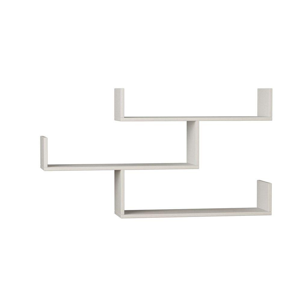 Raft de perete DECO Tibet White