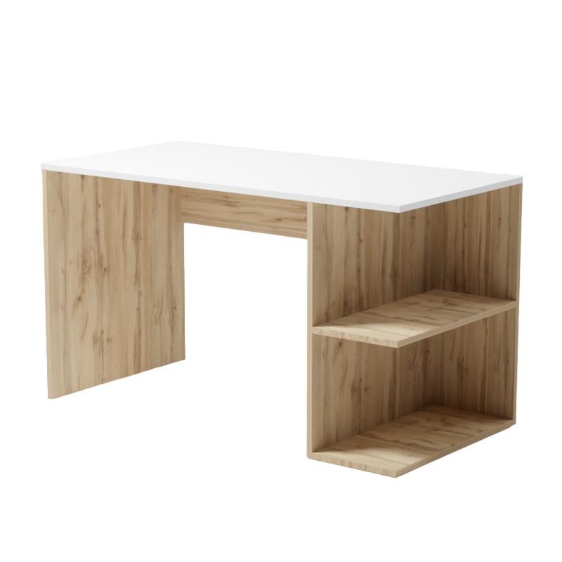 Письменный стол Smartex Comp (110cm) White/Dark Oak