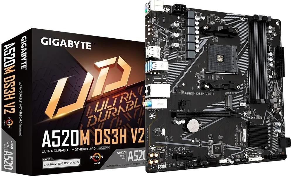 Материнская плата Gigabyte GA-A520M-DS3H V2