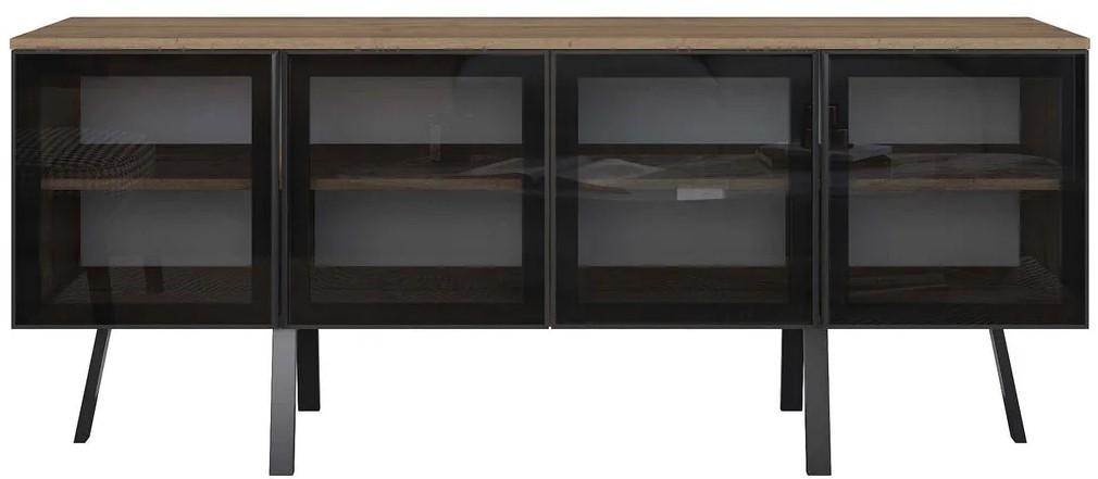 Comoda Mirage Meble GD112 Hitit Walnut (Maro)