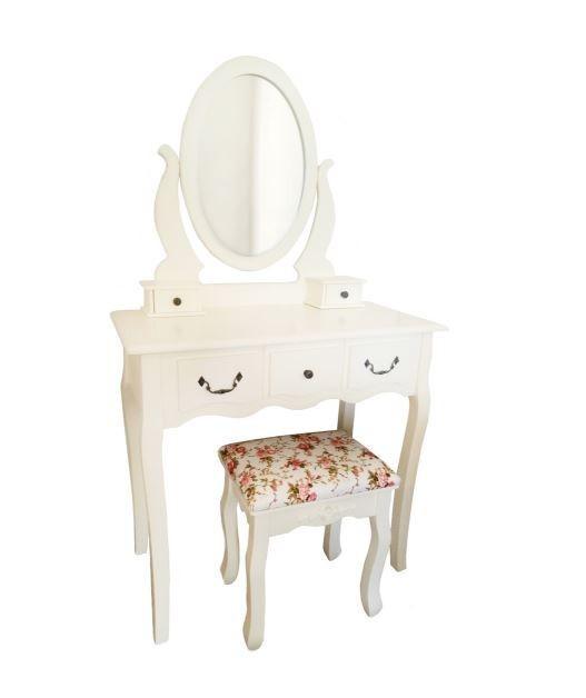 Туалетный столик (трюмо) Kroll Linda 80 Белый