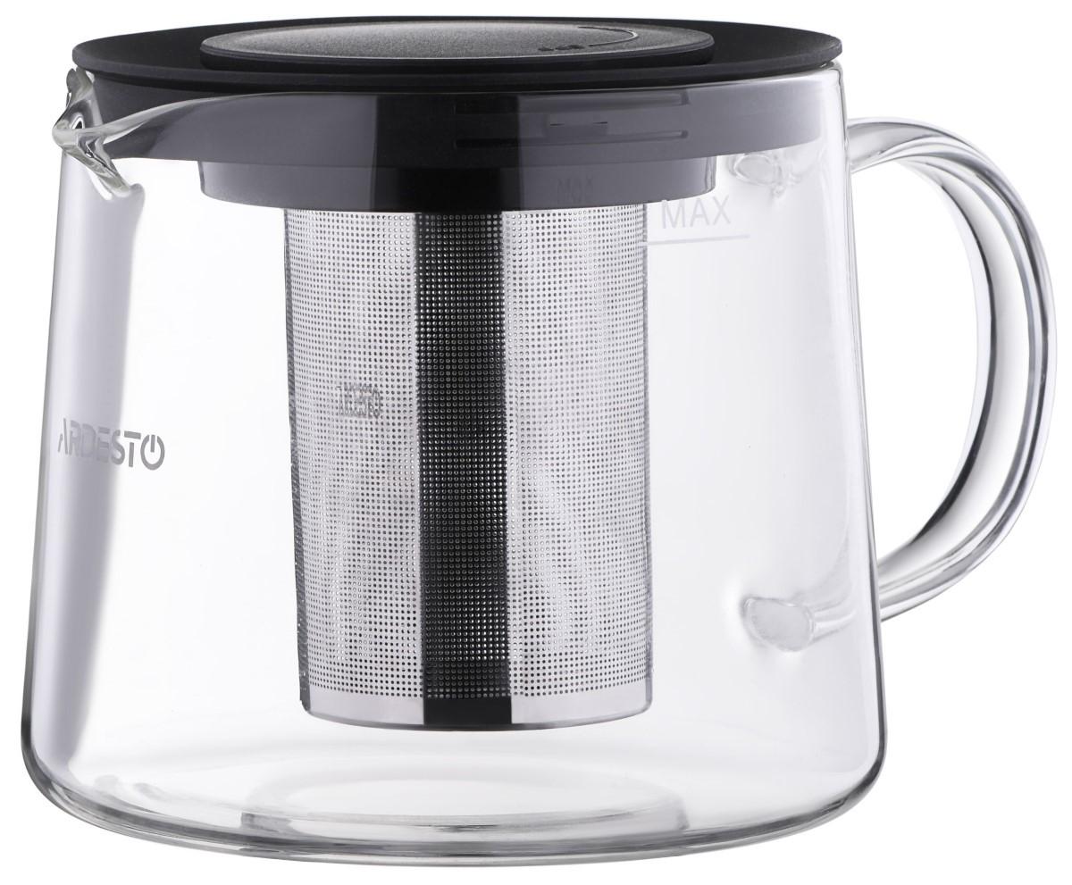 Ceainic pentru infuzie Ardesto Black Mars AR0710FP