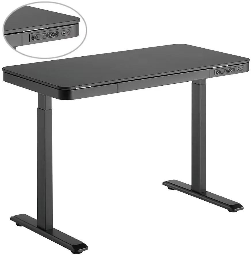Письменный стол Lumi S08-22D-SW Black