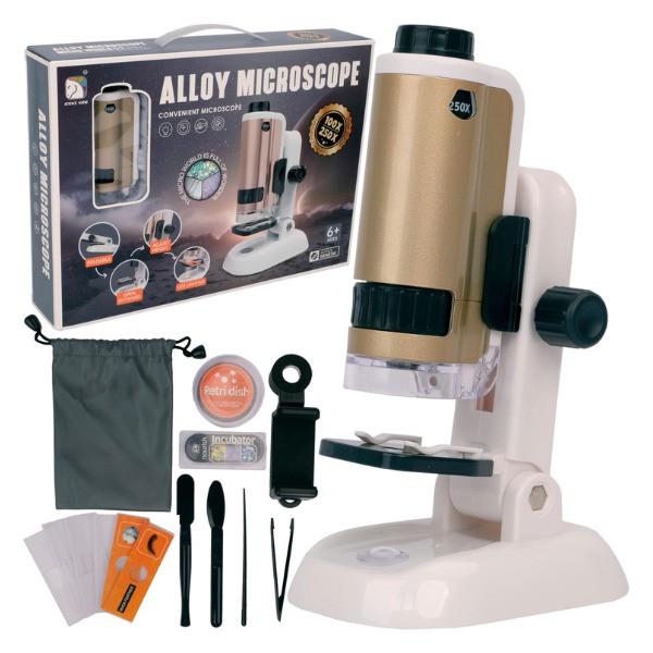 Set de cercetare pentru copii Essa Toys Microscop SD662