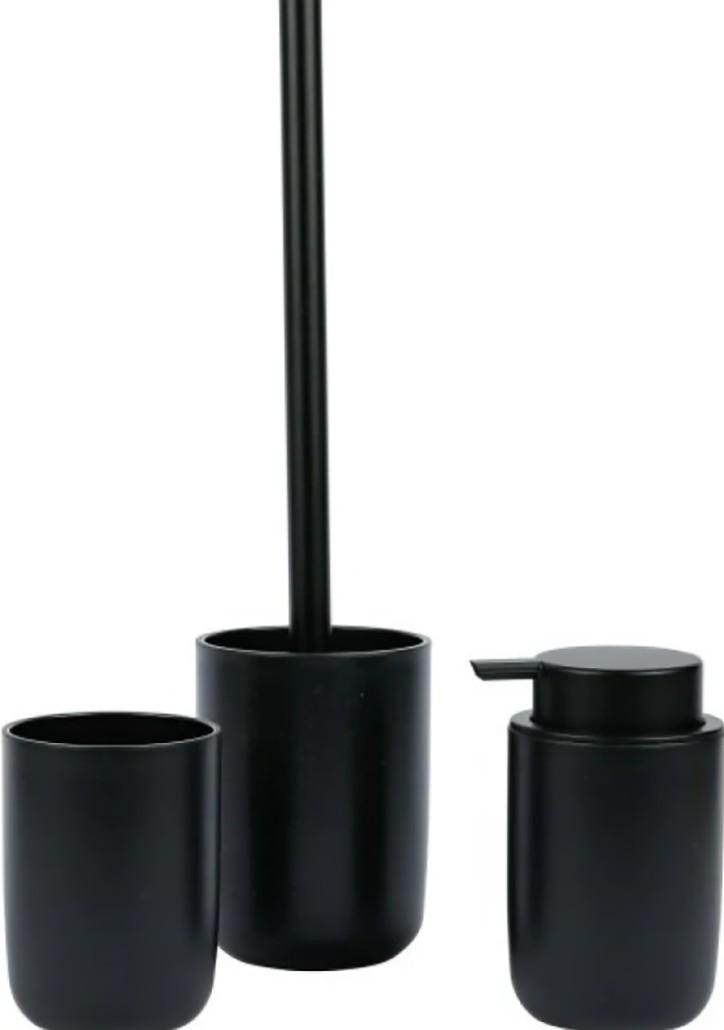 Набор для ванной комнаты Axentia Black (135951)