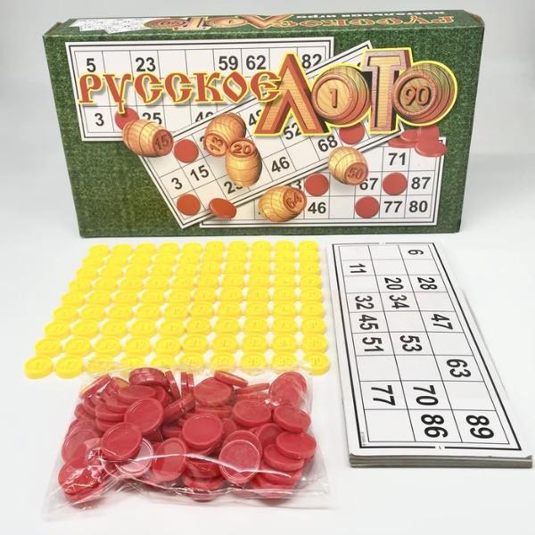 Настольная игра Essa Toys «Русское лото» 0134R-9