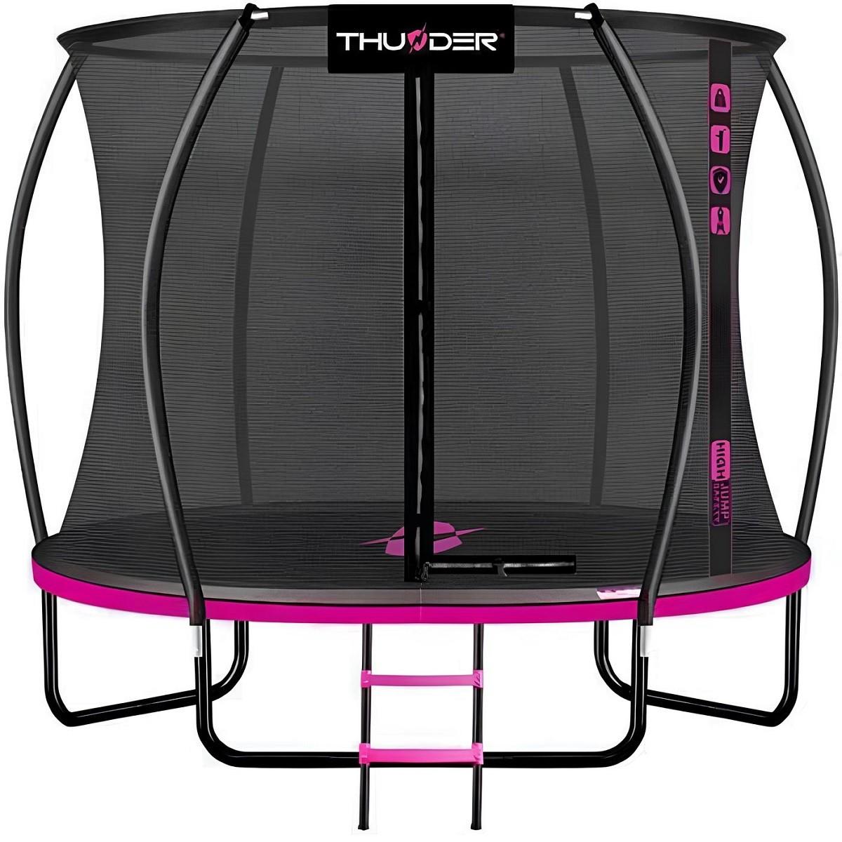 Батут Thunder Ultra 255 см Розовый