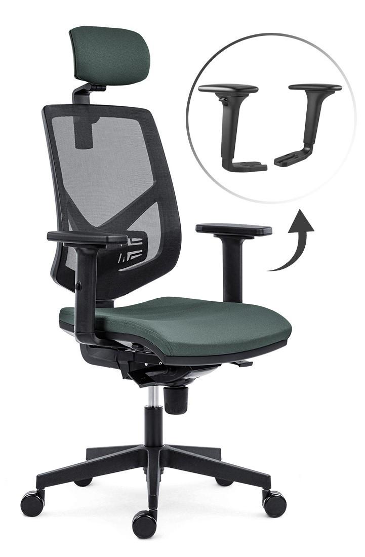 Офисное кресло Антарес SKILL PDH (BN6) + подлокотники AR12