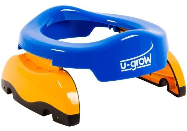 Горшок для детей U-Grow с одноразовыми пакетами (UPP01-BLU)
