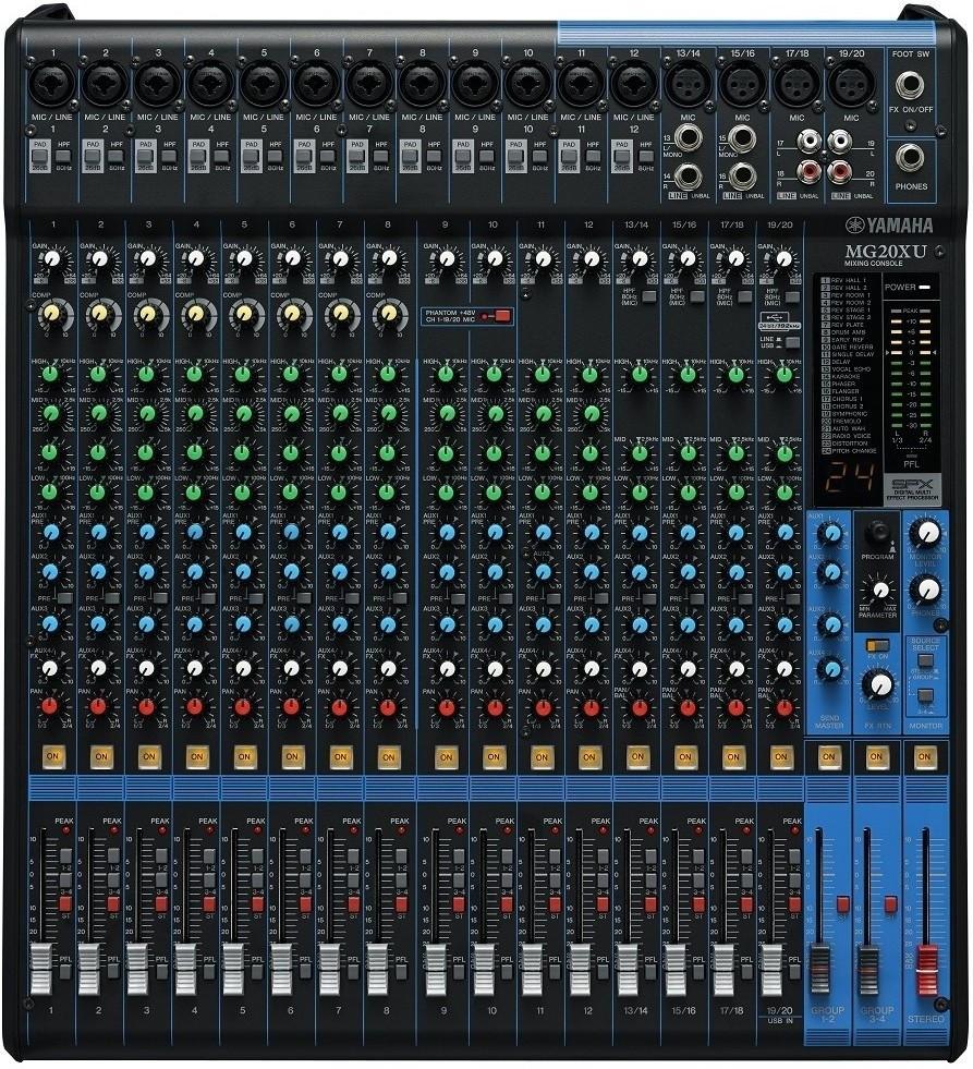 Микшер без усилителя YAMAHA MG20XU