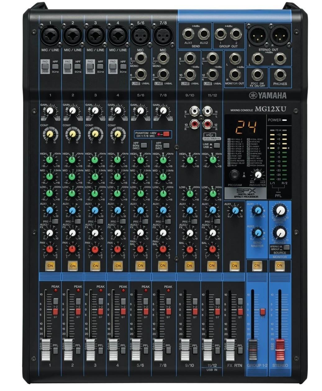 Микшер без усилителя YAMAHA MG12XU