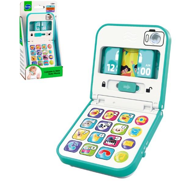 Музыкальная игрушка Hola Toys Интерактивный складной телефон