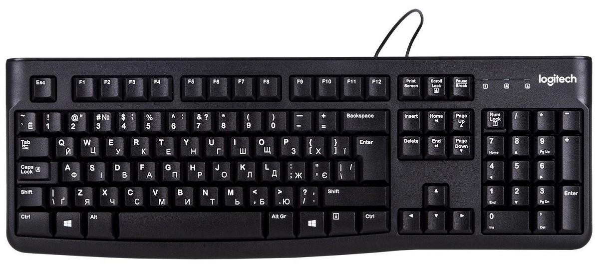 Клавиатурa Logitech K120 Black (920-002522)