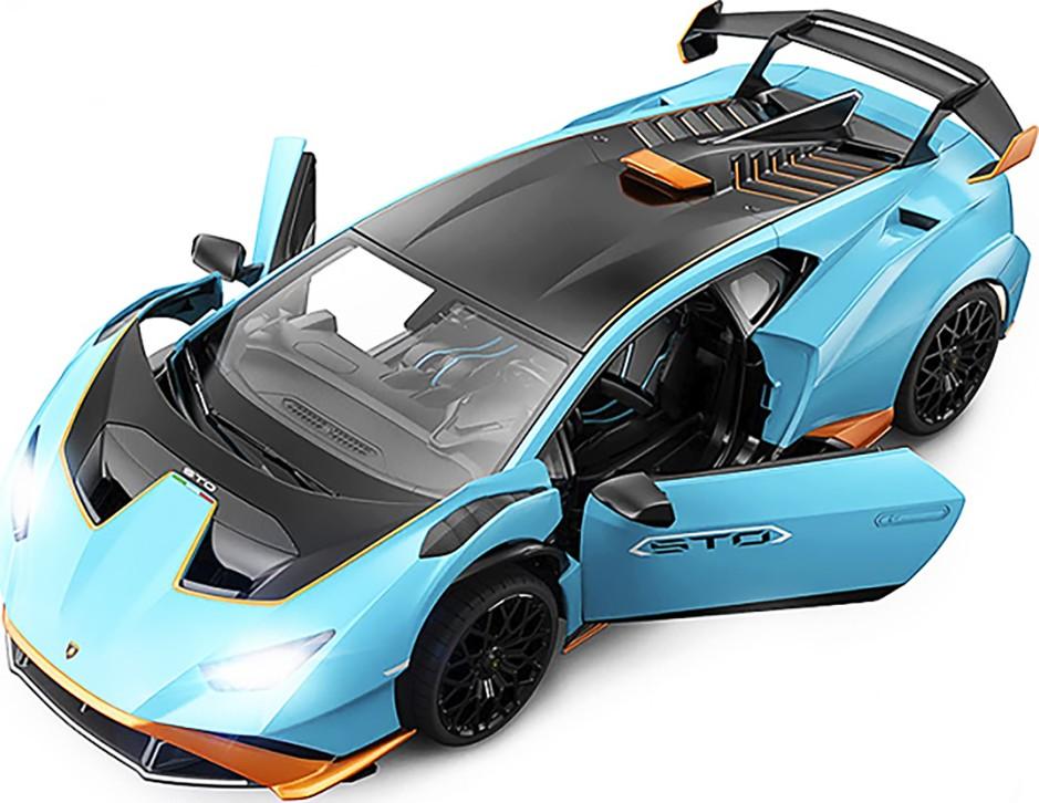 Игрушка на пульте управления Rastar 1:14 Lamborghini Huracan STO Blue