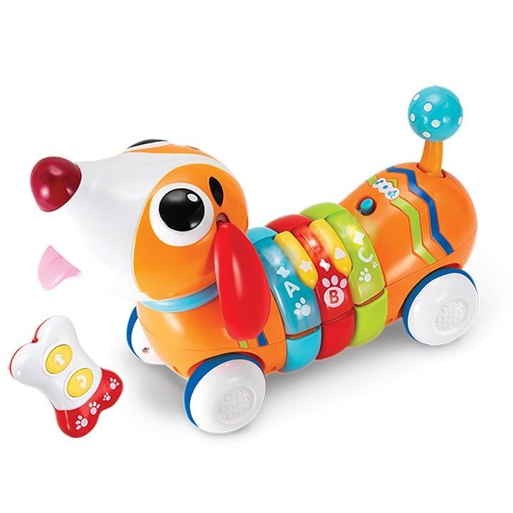 Jucarie muzicala winfun Catelus-Curcubeu