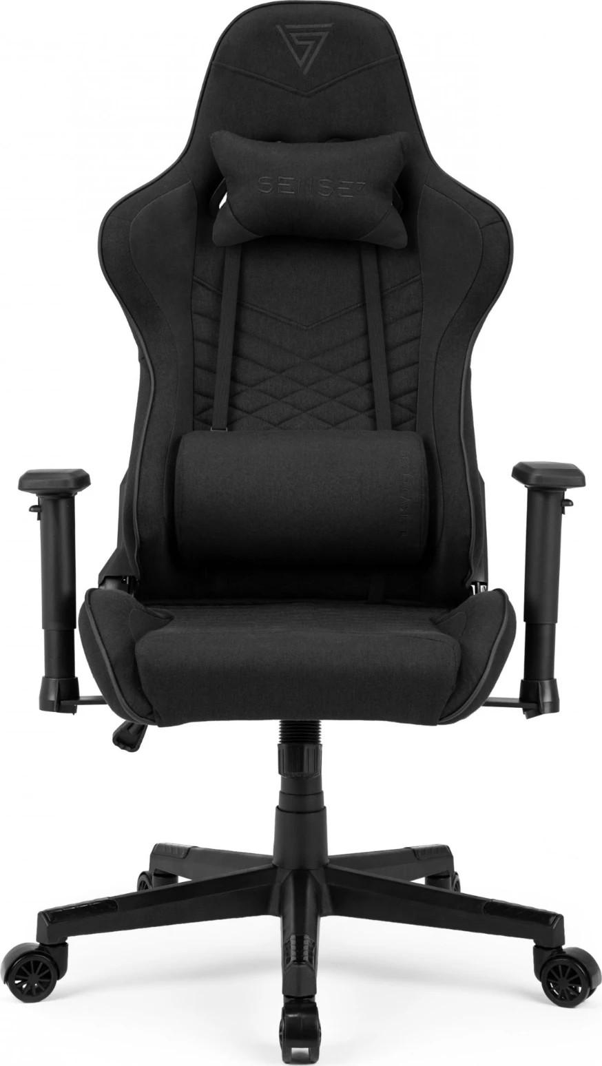 Игровое кресло SENSE7 Spellcaster Fabric Black