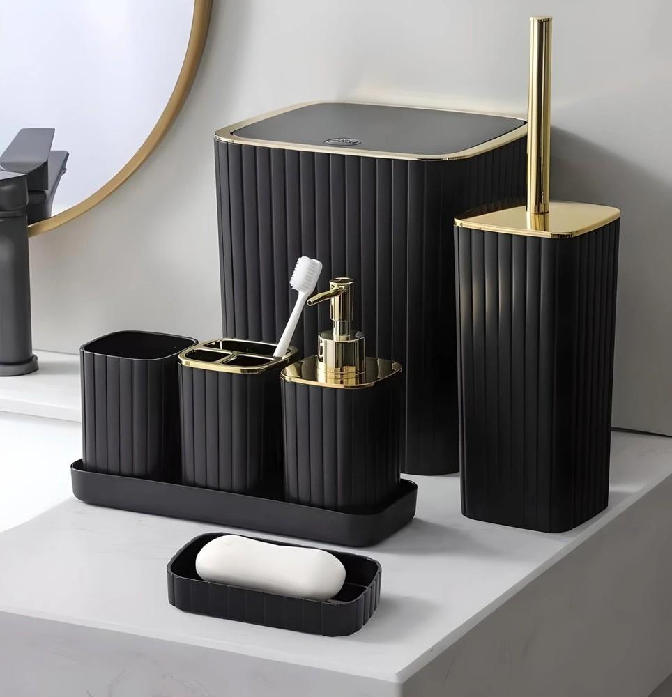 Набор для ванной комнаты 4Life Modern Style Black