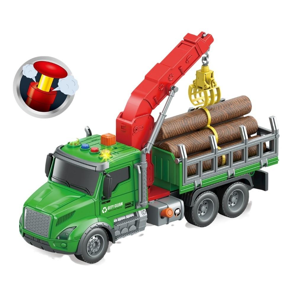 Tehnica speciala JSToys Camion transportator lemne (JS190)