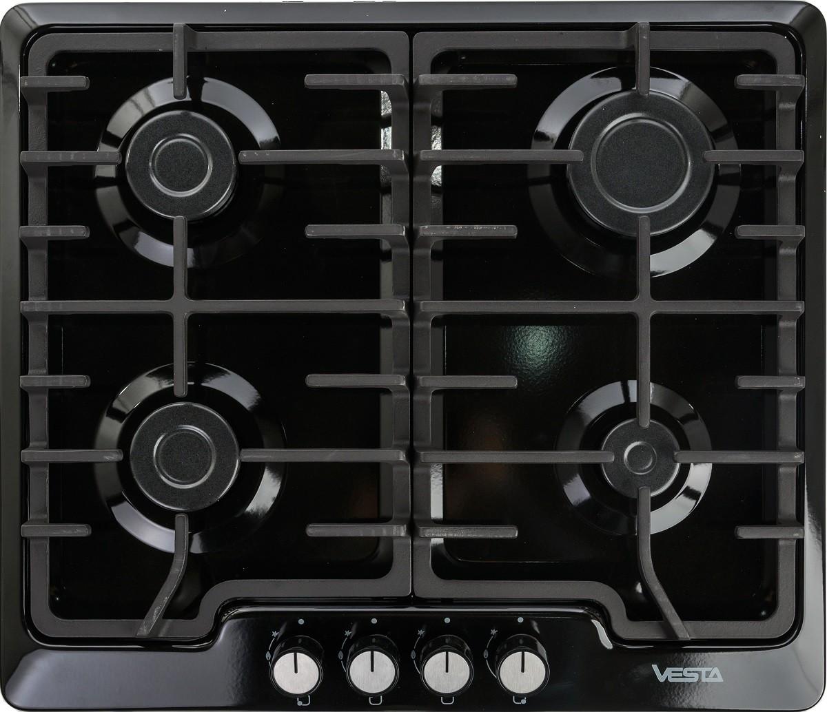Варочная панель газовая Vesta BHF6060ICE/BL