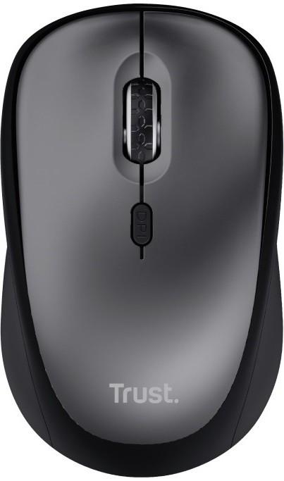 Компьютерная мышь Trust Yvi + Eco Wireless Silent Mouse Black
