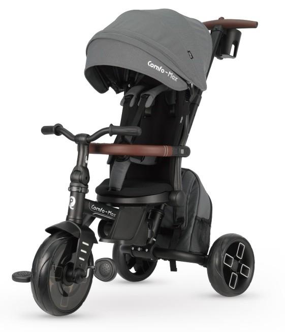 Трицикл QPlay Comfo Max Grey