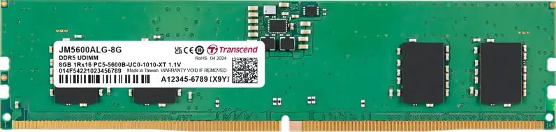 Оперативная память Transcend JetRam 8GB DDR5-5600MHz (JM5600ALG-8G)