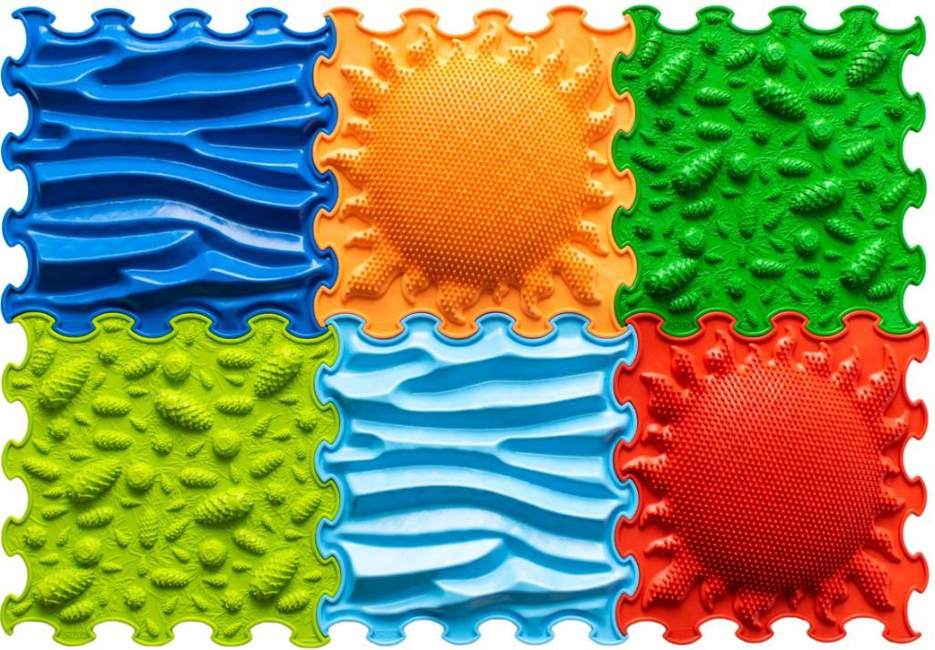 Коврик для детей Ortoto Ortopedic-Puzzle Intensive Barefoot Path