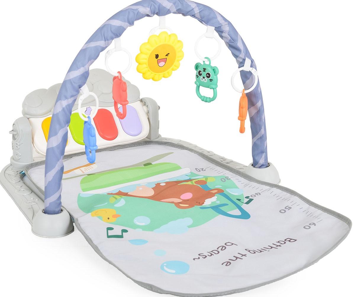Коврик для детей Moni 368 Bear Grey