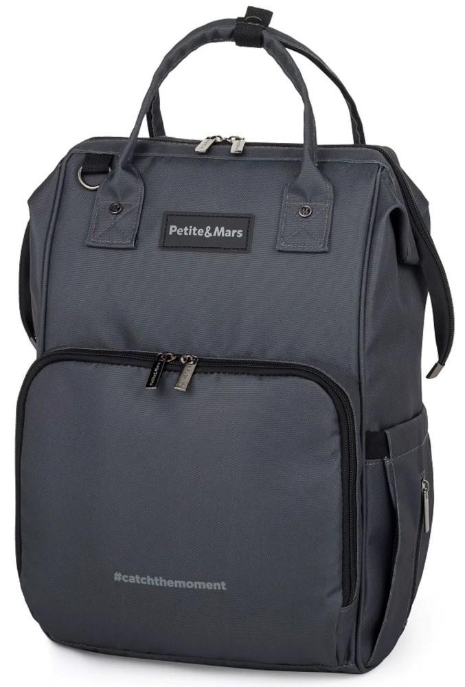 Сумка для мамы Petite&Mars Jack Ultimate Grey