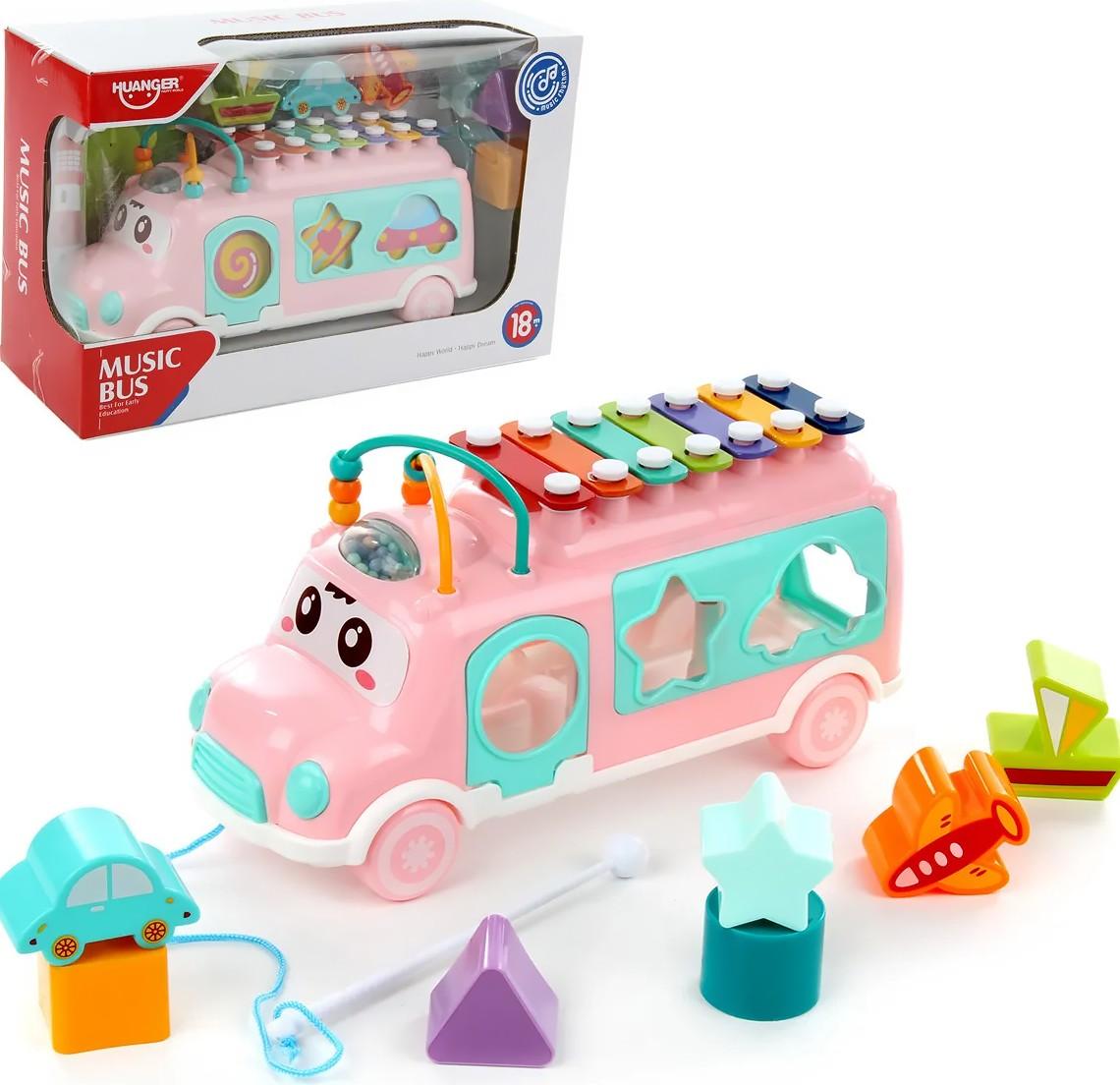 Сортер Huanger Bus Pink HE8019