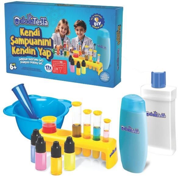 Set de cercetare pentru copii Play Toys Fabrica DIY de Șampon