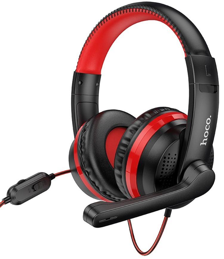Игровые наушники HOCO W103 Magic Red